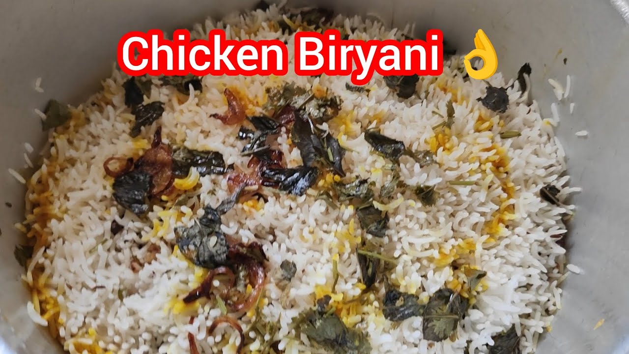 Sunday special 😍Chicken Biryani🍗😋 Tasty👌 #chickenbiryani #biryanirecipe