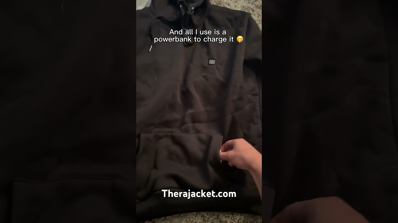 This heated hoodie is awesome!