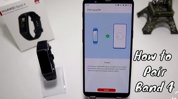 How to connect Huawei Band 4 with phone Health app Android phone Smart Band