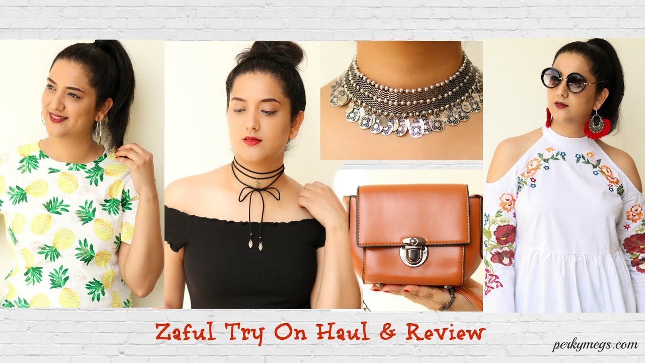 Zaful Try On Haul & Review Online Shopping Haul Perkymegs YouTube