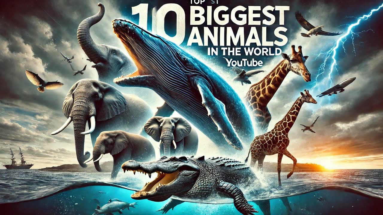 Top 10 Biggest Animals In The World YouTube Top 10 biggest animals in the world youtube
