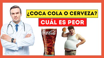 ¿Es el alcohol más sano que la Coca-Cola?