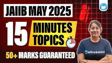 JAIIB May 2025 | JAIIB RBWM 15 Topics in 15 Minutes = 50+ Marks Guaranteed 💯 | By Anshul Ma’am