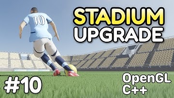 New STADIUM With 3D Grass 🤩 - Indie Football (Soccer) Game - Devlog #10
