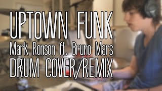 Uptown Funk by Mark Ronson ft. Bruno Mars - Drum Cover/Remix by Mikayla Seager