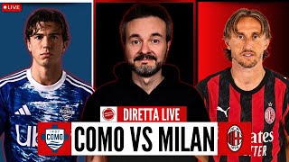 COMO-MILAN LIVE 🔴 Segui la partita di Serie A con Rinaldo Morelli!