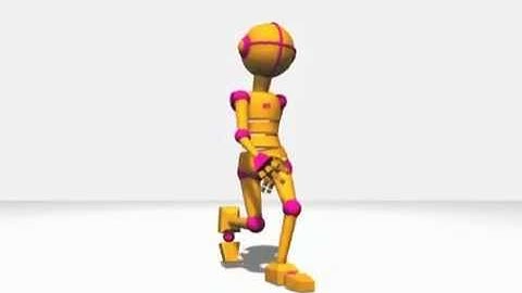 Anim8or Walk Sequence