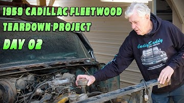 1959 Cadillac Fleetwood Teardown: Day 02