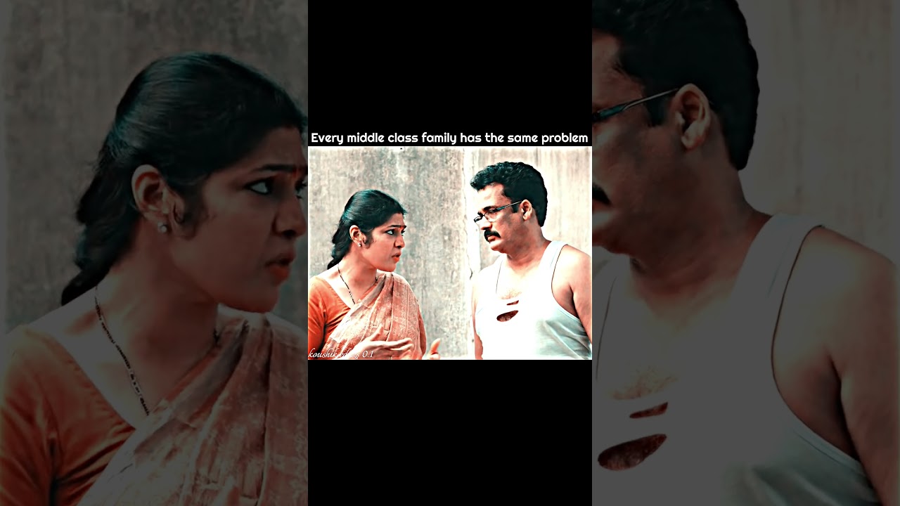 every middle class family has the same problem 