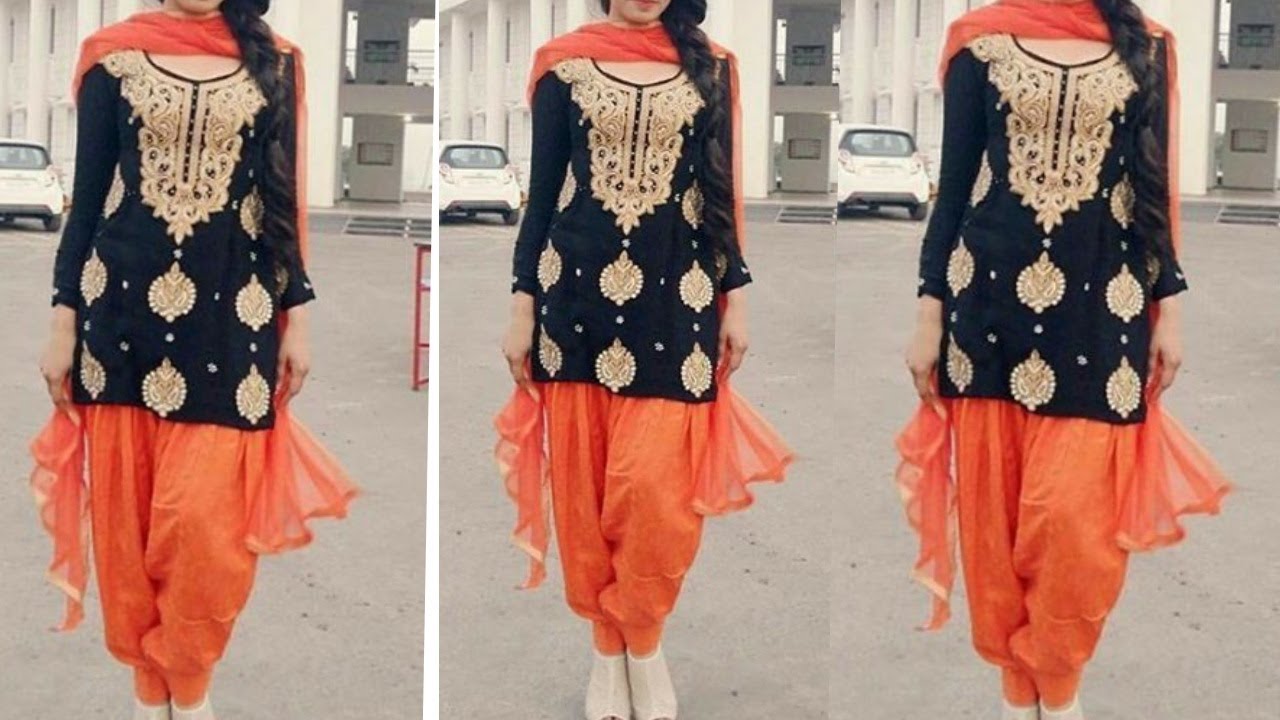 punjabi suit for short height girl