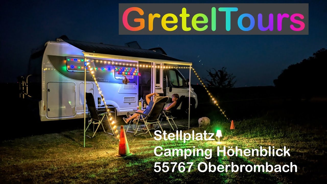 Vorstellung des Wohnmobil Stellplatzes Höhenblick in 55767 Oberbrombach