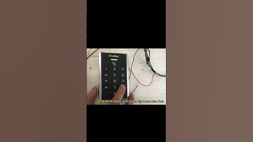 How to Reset Biomax SA42 | Access control