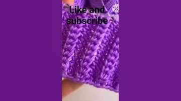 new knitting pattern #knittingideas #shortsviral