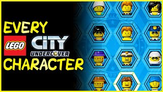 EVERY CHARACTER in LEGO City: Undercover (2013)