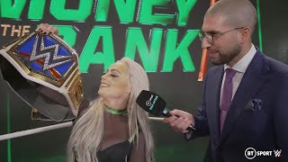 Liv Morgan breaks down in tears after becoming SmackDown Women's Champion at Money in the Bank