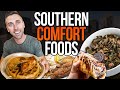 "Yankee" tries Southern Comfort Foods for the first time...