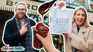TRYING THE TIKTOK VIRAL CHOCOLATE COVERED STRAWBERRIES! 🍫🍓