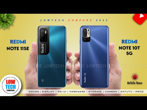 Redmi Note 11SE vs Redmi Note 10T 5G | Full Comparison ⚡ | AnTuTu Score