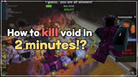 How to beat void in 127 secondsㅣTower Battles Tri op