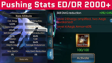 Apollyon - Activate - Glory Of the Dark - Reach 2000 ED/DR - Legacy Of Discord