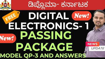 DE1 PASSING PACKAGE|DE1 pp|DE1 model QP and answer|Digital Electronics 1 passing package
