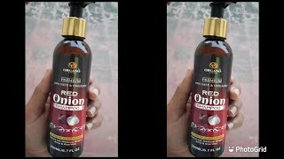ORGANO GOLD RED ONION SHAMPOO REVIEW IN TAMIL