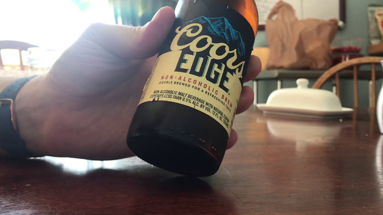 Coors Edge (NonAlcoholic) beer review YouTube
