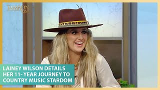 Video thumbnail of "Lainey Wilson Details Her 11- Year Journey to Country Music Stardom"