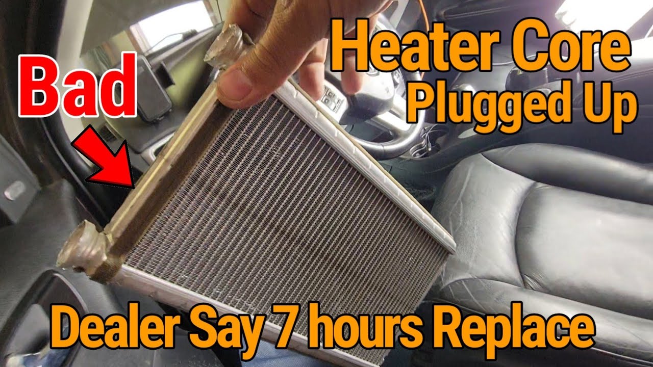 2009 dodge journey heater core flush