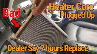 V2: Dodge Journey Heater Core D.i.Y Remove & Replace - No Cuts Clean Repair