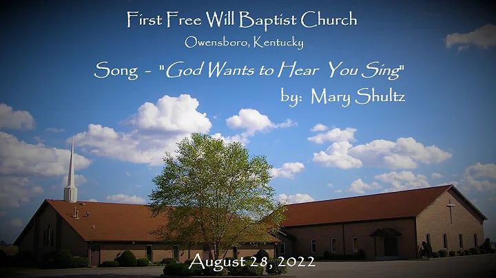God Wants to Hear You Sing - Mary Shultz