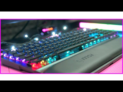 ⌨️ НОВАЯ МЕХАНИКА от MSI! МЕХАНИЧЕСКАЯ КЛАВИАТУРА MSI GK71 Sonic обзор