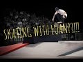 SKATING WITH LUAN OLIVEIRA AND THE BROS
