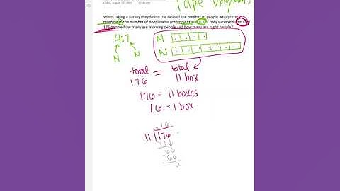Lesson 5 extra video #1 tape diagrams