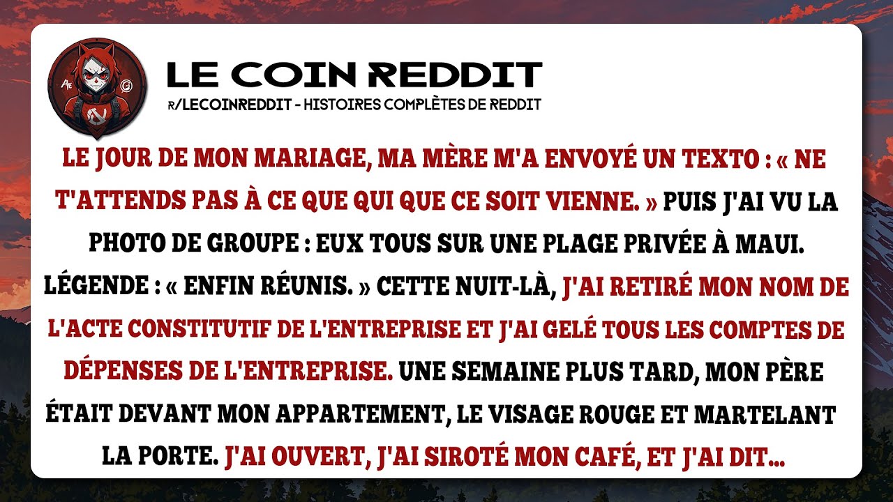 Trahie par ma famille à mon mariage, ma vengeance a été glaciale.