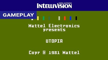 Utopia (Intellivision) - Gameplay Clip [HD] | RetroGameUp