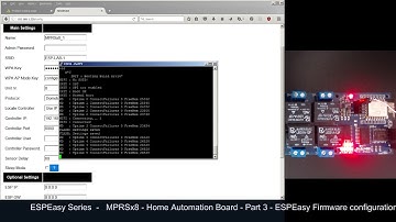 MPRSx8 - PART 3 - ESPEasy Firmware Configuration