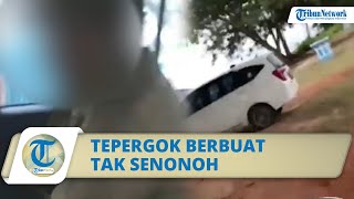 Viral Video Pasangan Diduga ASN Dipergoki Berbuat Tak Senonoh di Mobil, Si Pria Nyaris Tanpa Busana