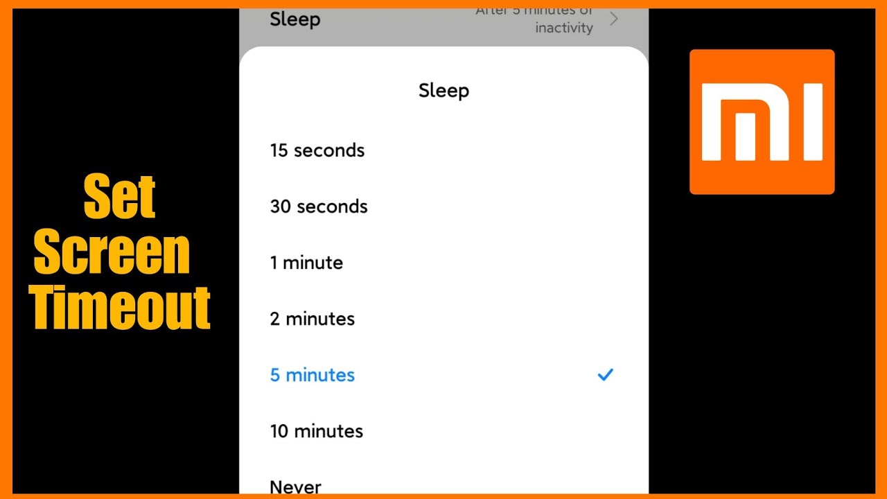 How to Set screen timeout in Xiaomi Phones | Screen Timeout in MI | Redmi Screen Timeout | Redmi