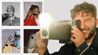 Shooting $150 Instant Film Backstage At A Music Festival