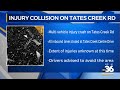 Injury collision on Tates Creek Road