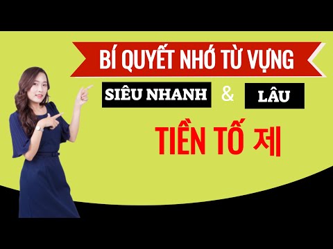 Video BÍ QUYẾT NHỚ TỪ VỰNG TIẾNG HÀN SIÊU NHANH VÀ LÂU THEO... - YouTube