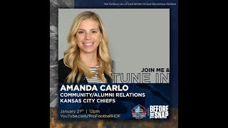 Amanda Carlo - NFL Players in the Community: A View from the Chiefs (Ep. 44)