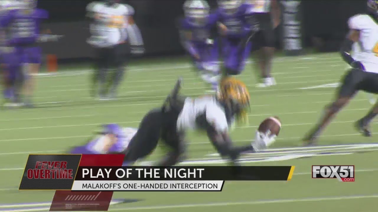 Play of the Night: Malakoff's one-handed interception - YouTube