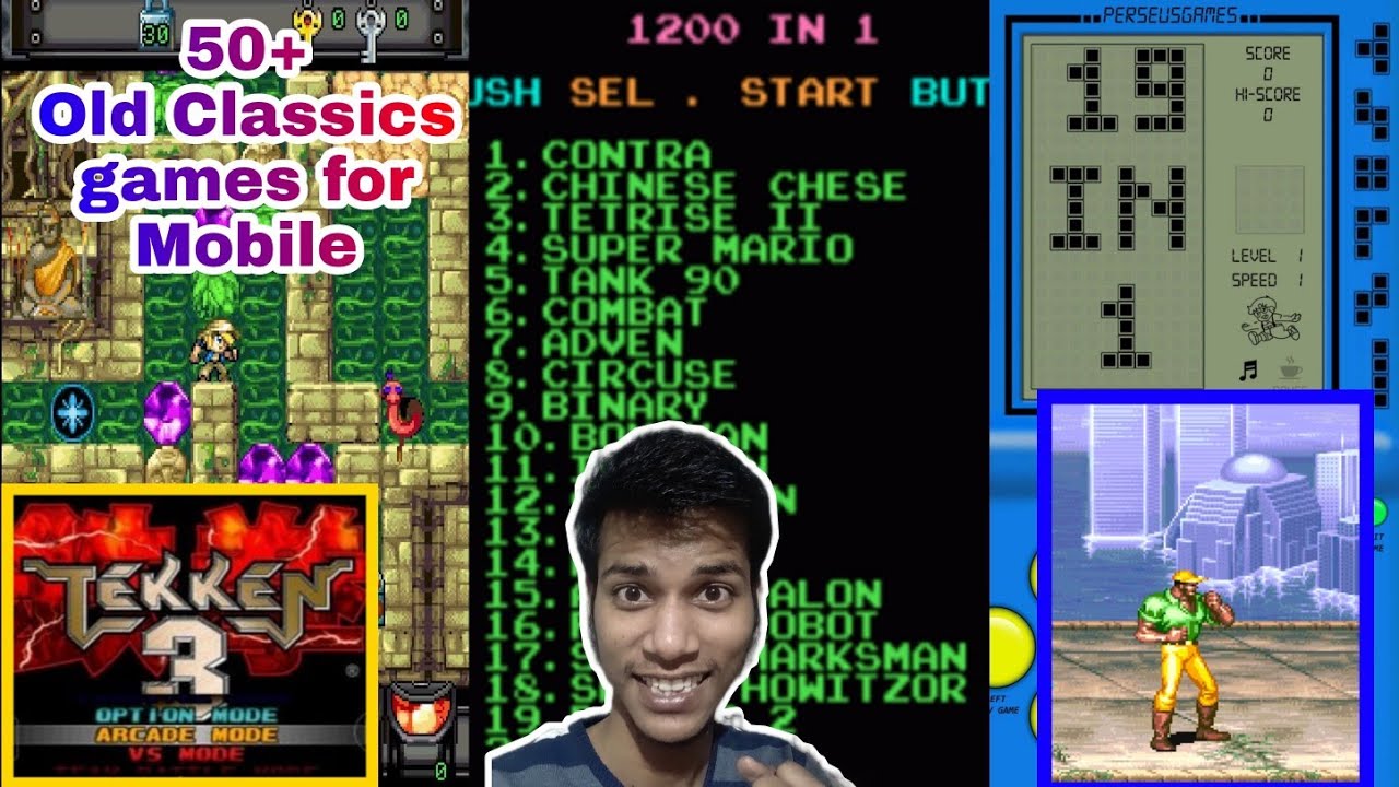 DOWNLOAD ALL 999999999+ OLD VIDEO GAMES IN 3 MB FOR ANDROID !! SUPER MARIO,  CONTRA, WWE & MORE 