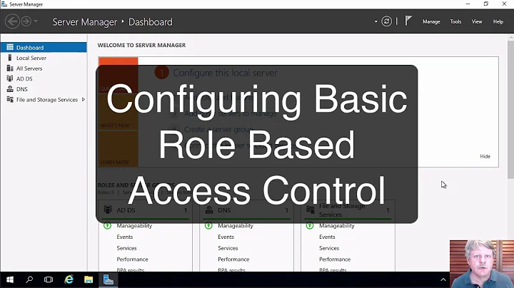 Configuring Role Based Access Control