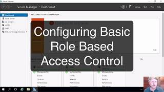 Configuring Role Based Access Control