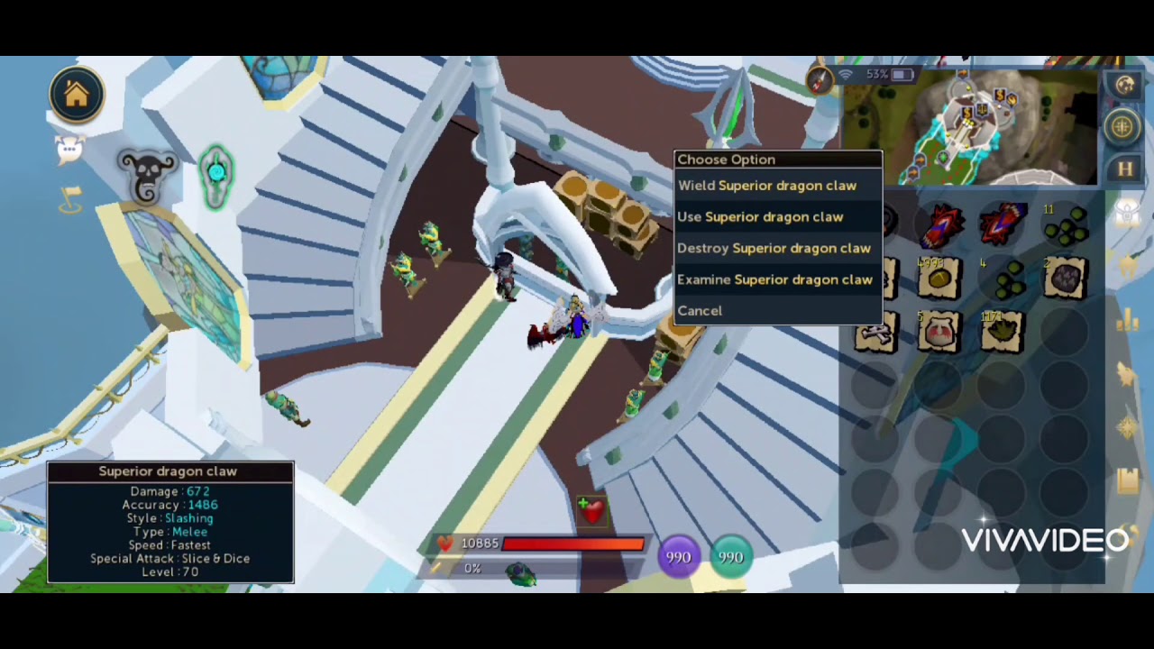 Adding Superior Dragon Claws To Essence Of Finality Amulet To Use