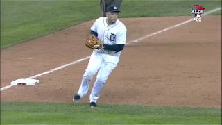 2013/10/17 Miggy's strong throw