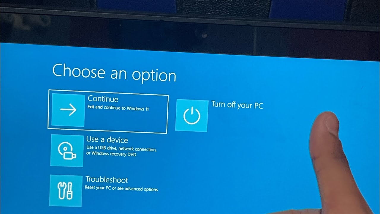 How to boot in to Windows recovery mode for Windows 10/11